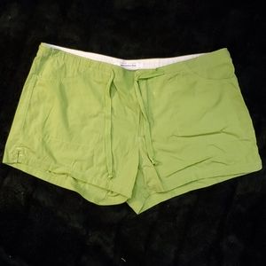 Abercrombie & Fitch green shorts